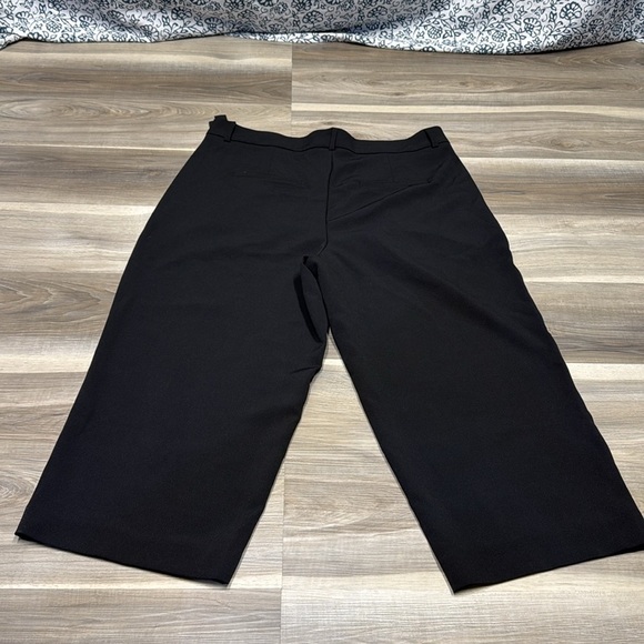 🏁 Lily Morgan black cropped pants size 1X NWT - Picture 7 of 10